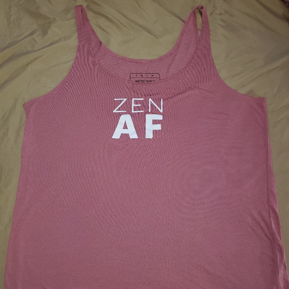 Yoga ZEN AF tank shirt♡
